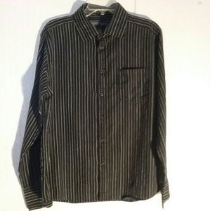 Counter Intelligence Pin Stripped Button Down s. L